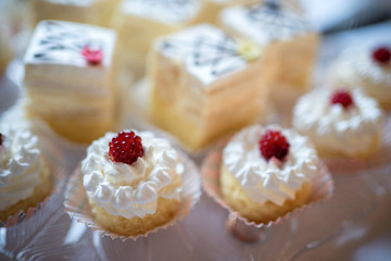 Wedding dessert buffet