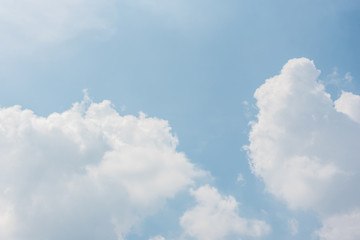 blue sky with clouds