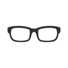 Fototapeta premium Vector Glasses. Flat icon.