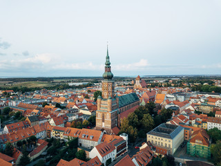 Greifswalder Dom von oben