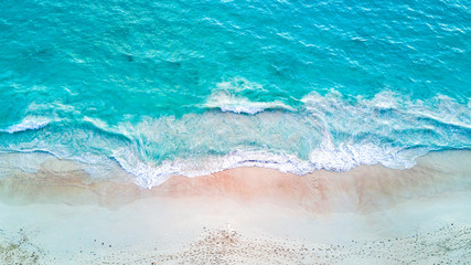 Aerial view of ocean