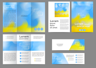 Abstract brochure template
