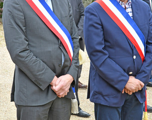 Yvelines, France - june 2016 : mayor
