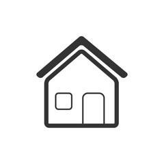 House icon. Vector illustration.