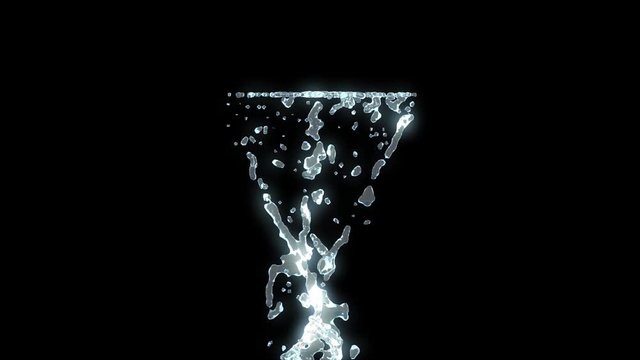 Liquid Triangle Revealer with Alpha Channel