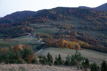Autumn mountains