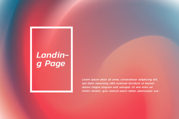 Abstract Minimal Colors  Background. Modern Graphic Elements. Vector Illustration