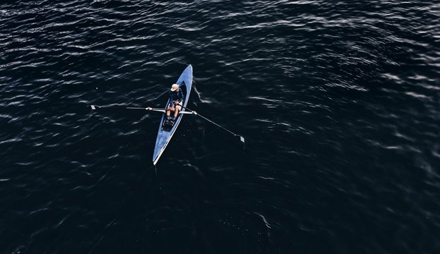 Person on kayak