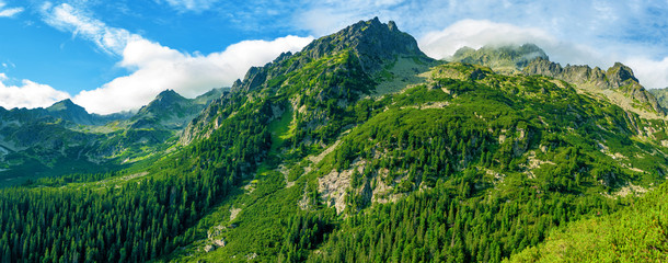 Mountain High Tatras National Park.