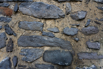 Steinmauer - Textur aus dem Mittelalter