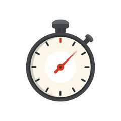 Stopwatch icon. Vector illustration.