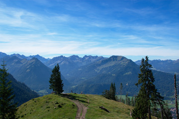 Obraz premium Allgäuer Alpen Oberstdorf