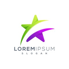 star logo design ready to use