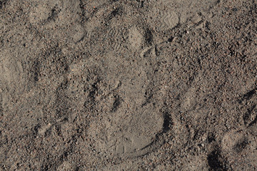 Soil and dust texture outdoor