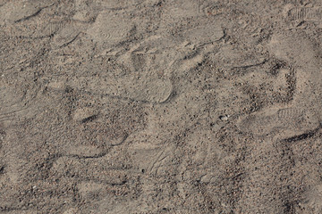 Fototapeta na wymiar Sand and soil outdoor