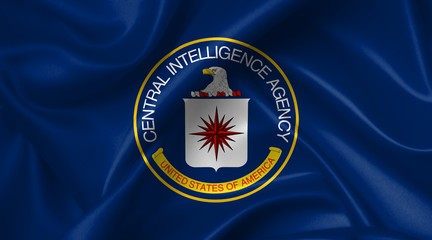 Fototapeta flag of the us central intelligence agency (CIA) obraz