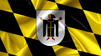 Fototapeta premium munich flag