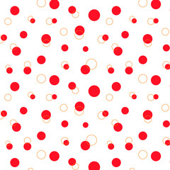 seamless  background with  circles. bubble seamless pattern vector polka dot 