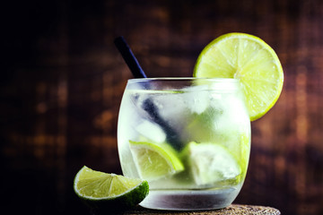 Lemon Fruit Lime Caipirinha of Brazil