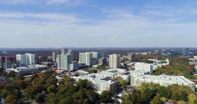 Buckhead Atlanta Georgia Skyline Aerial View