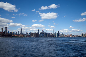 Naklejka premium Krajobraz Nowego Jorku