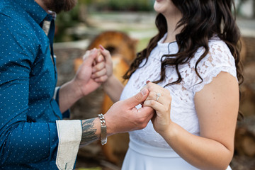 love people couple forever ring 