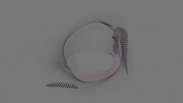 Abstract Background Physcedelic Geometric Tunnel VB 3