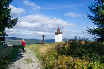 Gorce. Kapliczka Bulandy na Jaworzynie Kamienickiej © Piotr Szpakowski