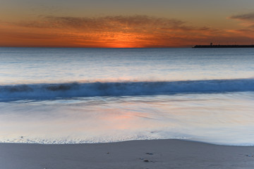 Obraz premium Sunrise at the Seaside