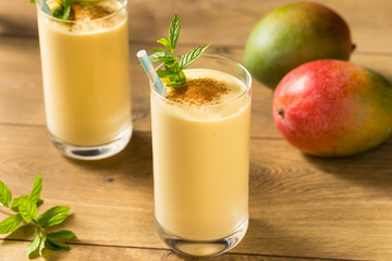 Homemade Sweet Indian Mango Lassi