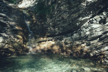 waterfall in the forest