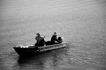 fisherman on a boat