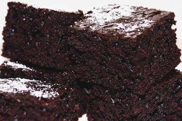Soft and delicious homemade brownie