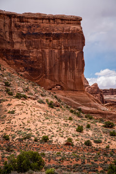 Rock formation at Arches National Park