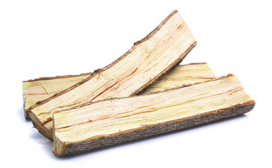 Pile of firewood Log wood isolated on a white background