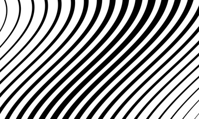 Striped vector texture. Abstract monochrome background.