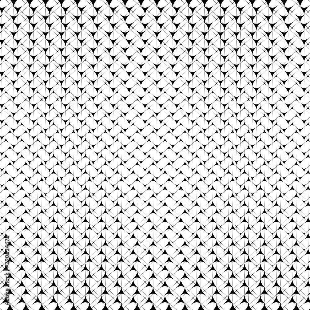 Aufkleber Abstract textured geometric pattern background vector design.
