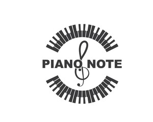 piano icon vector illustration design