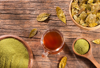 Erythroxylum coca - Coca leaf infusion