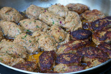 Gola kabab, a non vegetarian delicacy