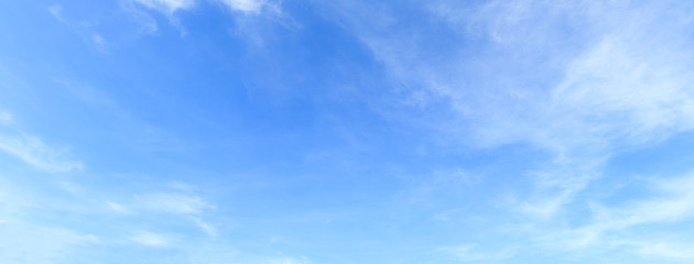 Sky and cloud panorama