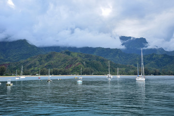 Fototapeta na wymiar Kauai Hawaii