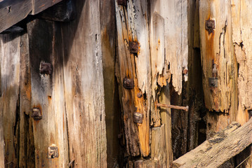 Decaying Wooden Pier
