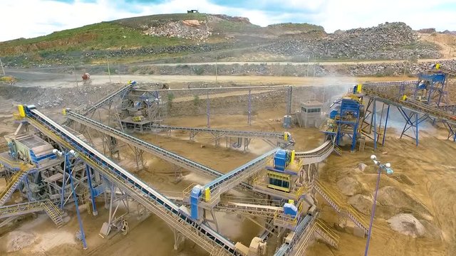 Industria y Mina trituradora de piedra	