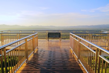 pier on the lake