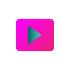 Video player gradient icon