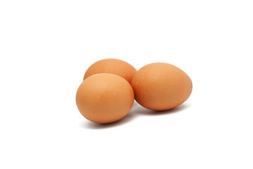 egg isolated on white background