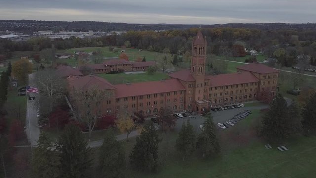 juvenile hall landscape aerial view