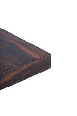 Background or concept of minimalist furniture facade for the kitchen, furniture interior on a white background.