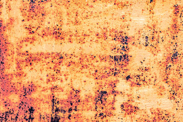 Metal texture with scratches and cracks which can be used as a background